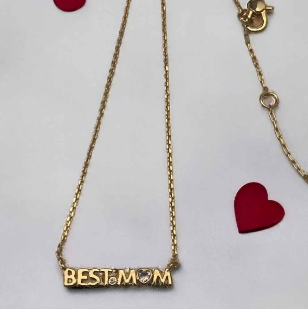 🏷NWT Kate ♠️ "BEST❤️MOM" Necklace